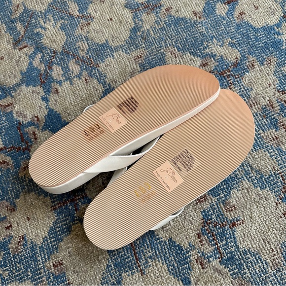 NEW J. Crew Pacific Leather Thong Sandal 11 - Picture 5 of 5